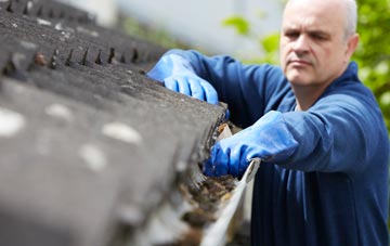 cleaning and inspecting Laney Green roofs