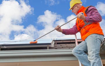 Laney Green soft wash roof cleaning